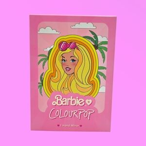 Colourpop x Barbie Pink Heart Hand Mirror